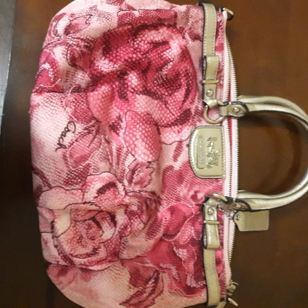 Coach Madison Floral Sophia Satchel